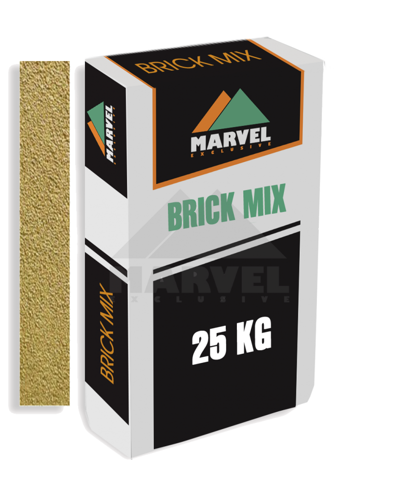 Цветной кладочный раствор Brick Mix BM, кремовый1