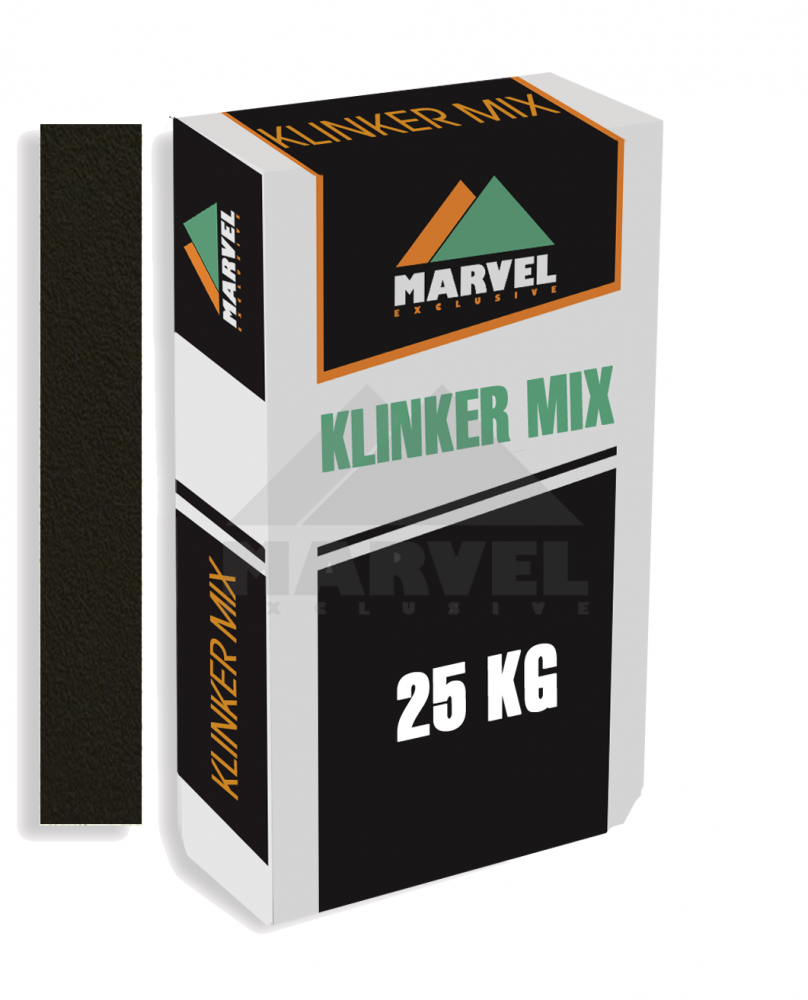 Цветной кладочный раствор Klinker Mix KM, черный1
