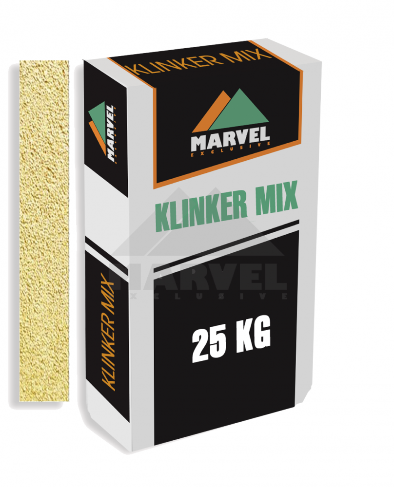Цветной кладочный раствор Klinker Mix KM, светло-бежевый1