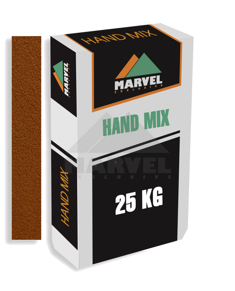 Цветной кладочный раствор Hand Mix HM, коричневый1