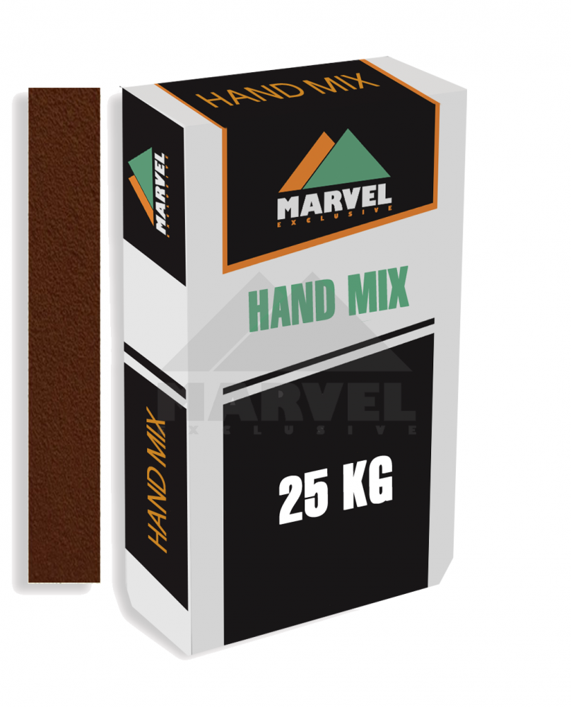 Цветной кладочный раствор Hand Mix HM, шоколадный1